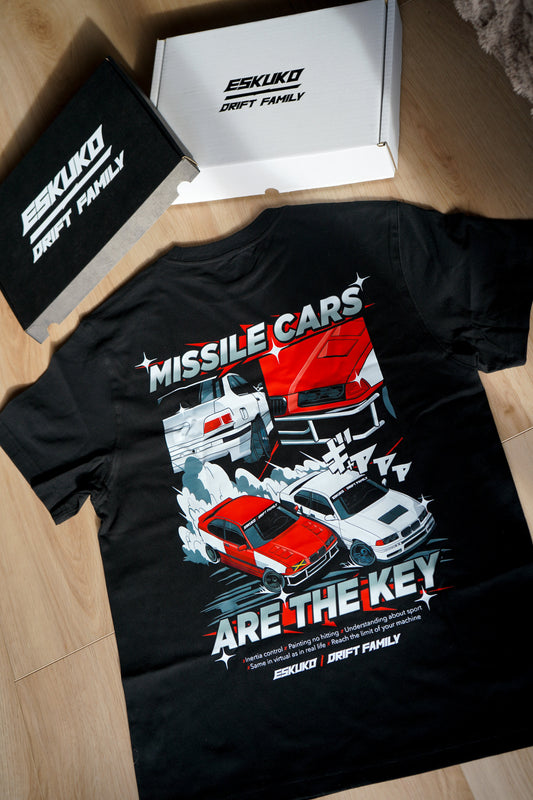 "MISSILE CARS ARE THE KEY" Premium T-Shirt