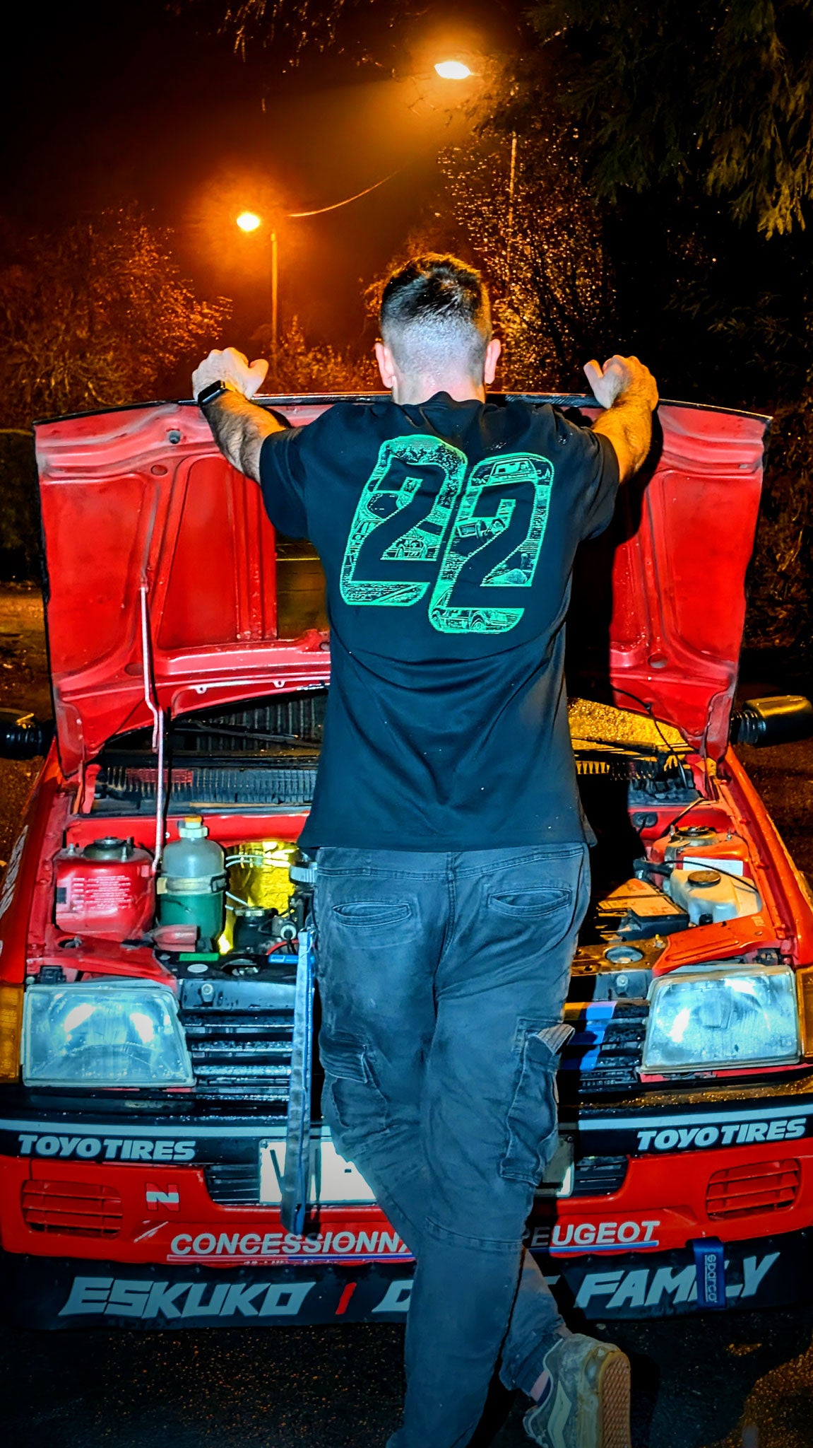 CAMISETA PEUGEOT 205 GOYO EDITION