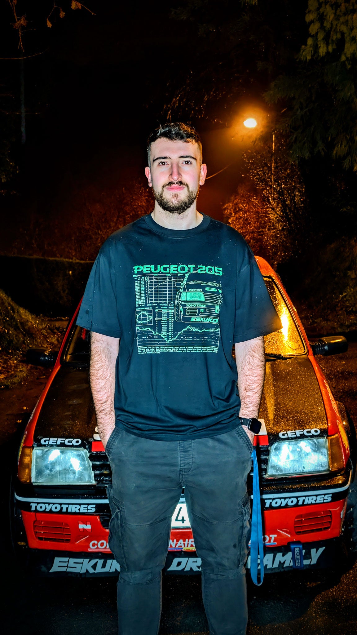 CAMISETA PEUGEOT 205 GOYO EDITION